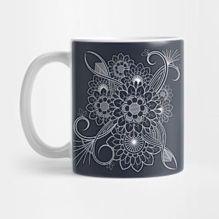 Minimalist Flowers-Mandala Flower Mug